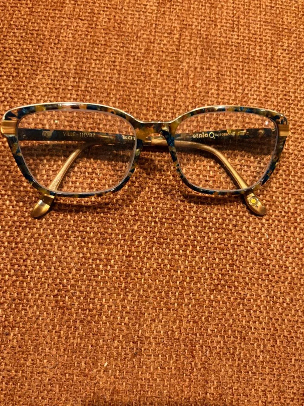 Etnia Barcelona Ville HVBZ Eyeglasses Frames Tortoise Bronze 51-16-135 Women
